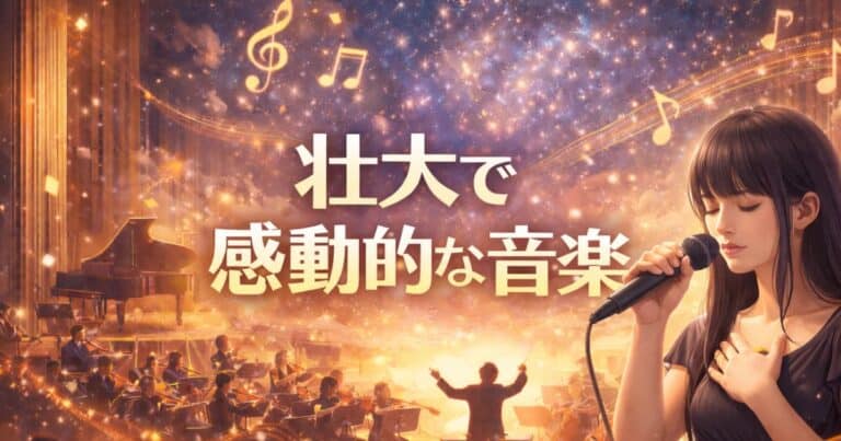 【壮大で感動する曲】魂が震える音楽19選！心に深く残る旋律の記憶 | 暮らしを楽しむ趣味小屋ブログ